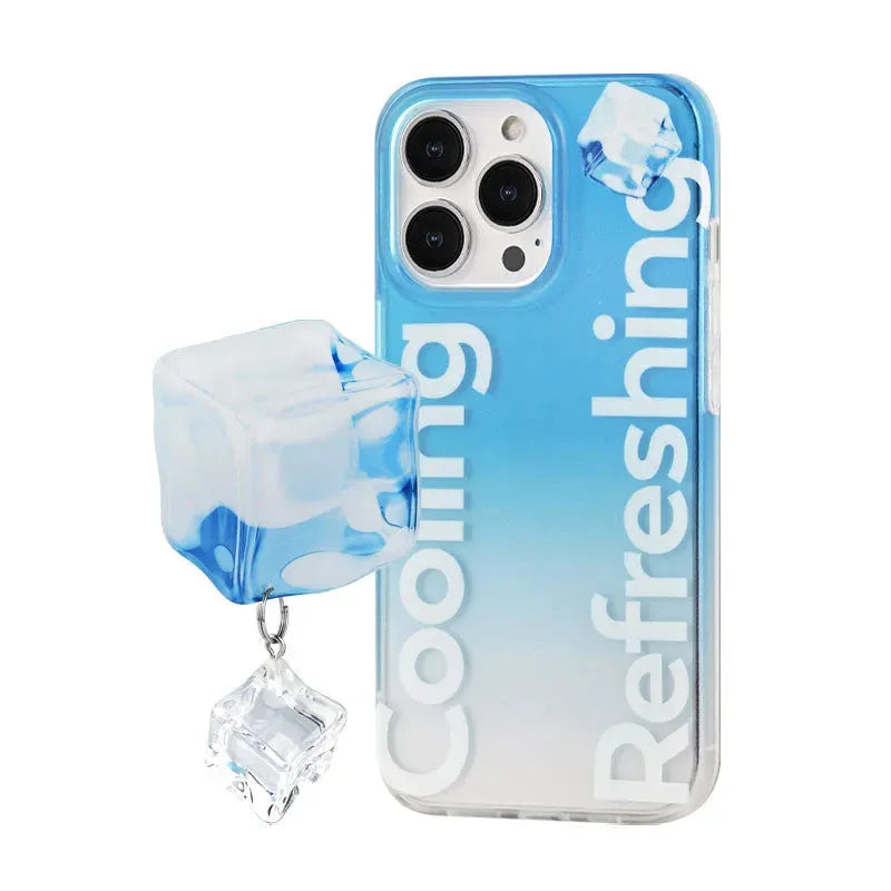 Gradient Blue Fashion Personality Phone Case - Bellarte Enchanté Gradient Blue Fashion Personality Phone Case